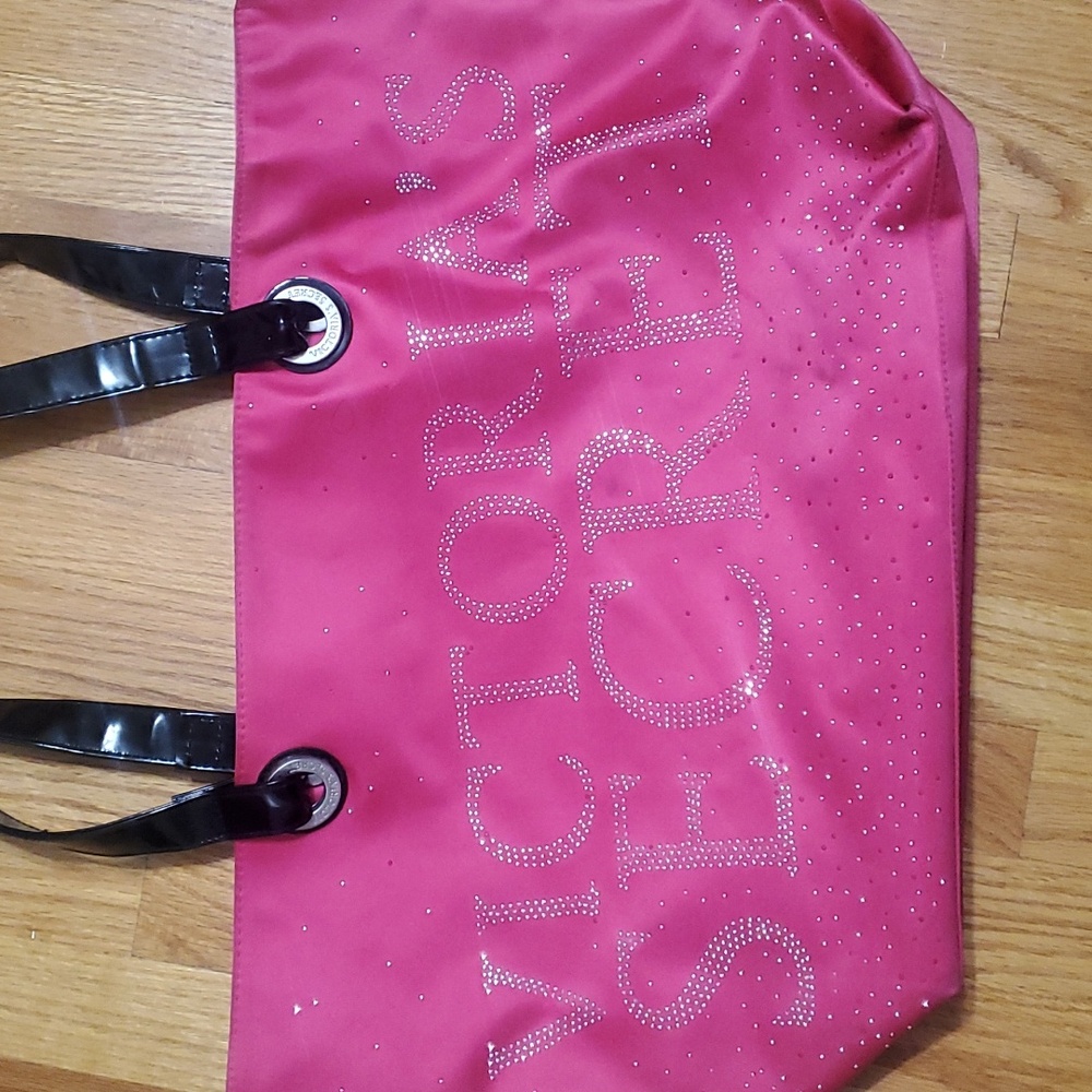 Victoria secret rhinestone tote